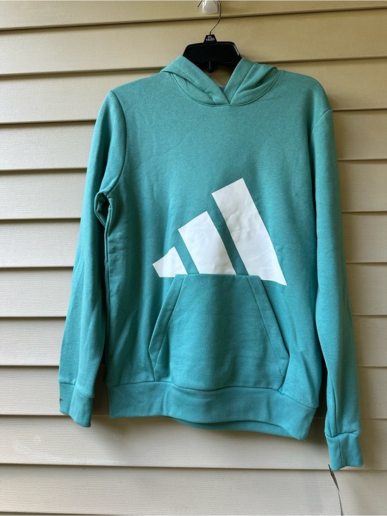 adidas Other - adidas Teal Green Hoodie with White Logo